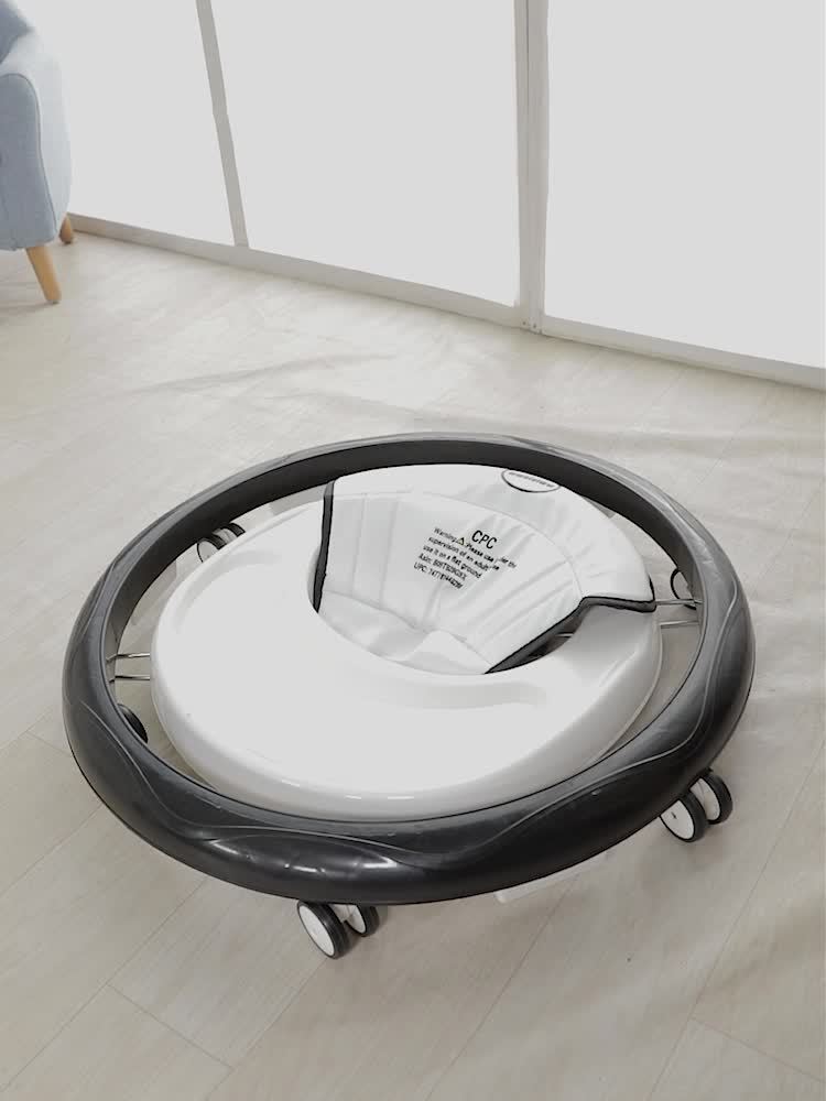 Walker With Adjustable Height, Multi-Functional Folding Walker, 9 Heights Adjustable,