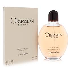 OBSESSION COLOGNE 6.7 oz EDT SPRAY FOR MEN, GIFT.