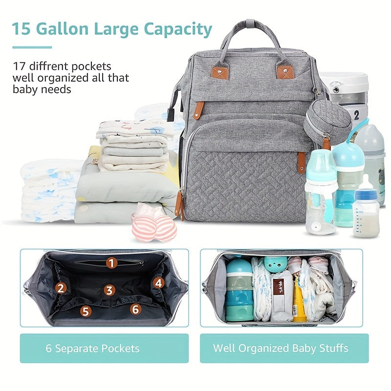 Diaper Bag Backpack, Diaper Bags, Shower Gifts, Multifunctional Diaper Backpack Large Capacity