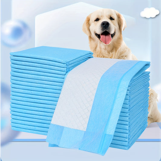 100pcs Extra Large 23.62"x 23.62" Super Absorbent Dog Pee Pads  For Dogs, Absorbent, Waterproof Pads
