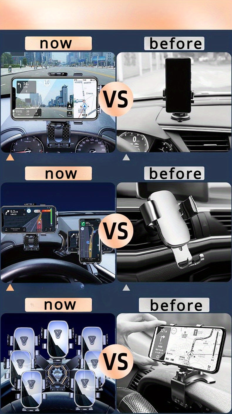 1pc, New Dashboard Mount, Multifunctional Universal Car Navigation Holder,