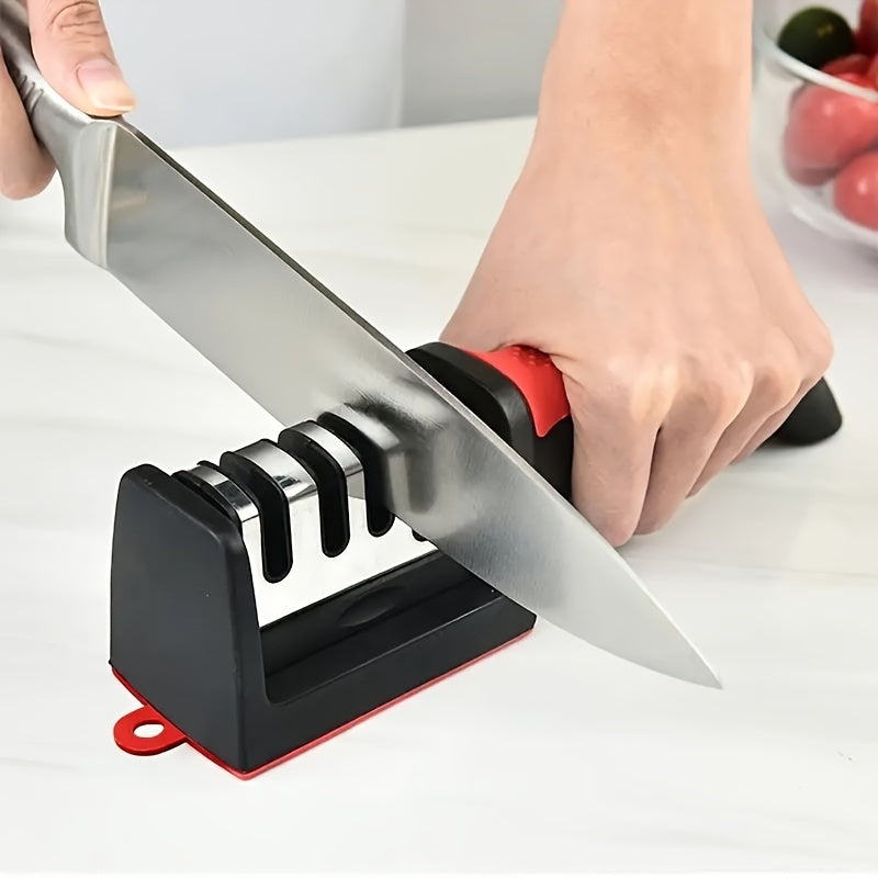 [Popular Choice] A portable knife sharpener, grade 4, professional kitchen sharpener