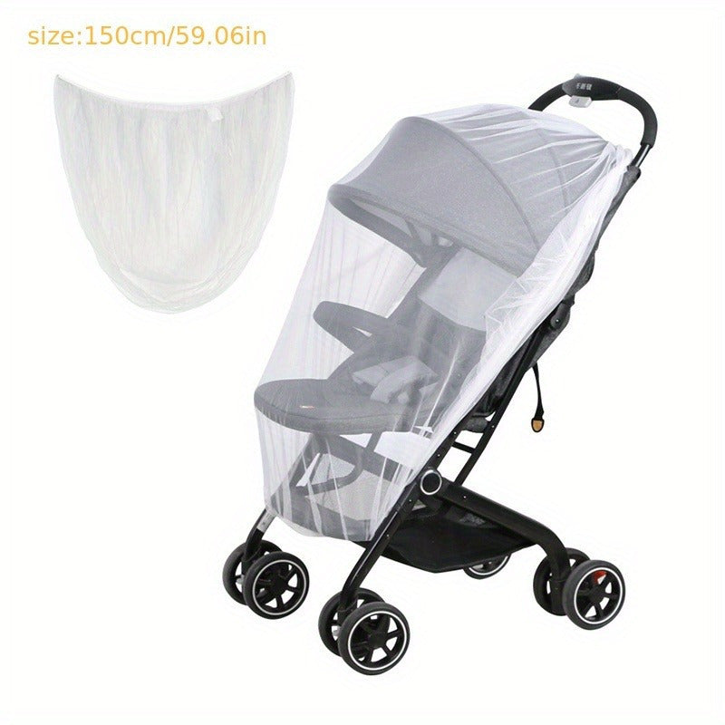 Infant Stroller Insect Netting - Mosquito and Bug Protection Cover, for Ages 0-3 Years