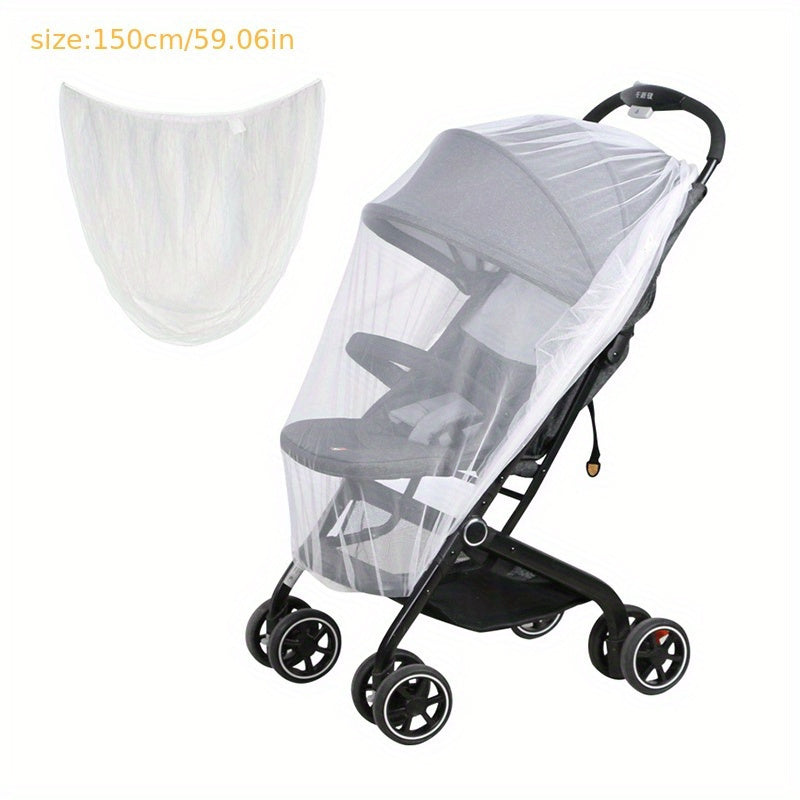 Infant Stroller Insect Netting - Mosquito and Bug Protection Cover, for Ages 0-3 Years