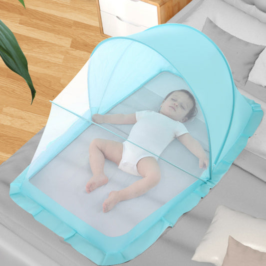 Foldable Youngsters Mosquito Net, Portable Youngsters Bed Canopy for Indoor/Outdoor Use