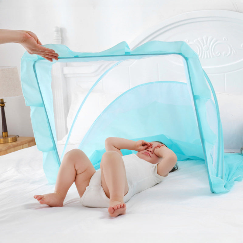 Foldable Youngsters Mosquito Net, Portable Youngsters Bed Canopy for Indoor/Outdoor Use