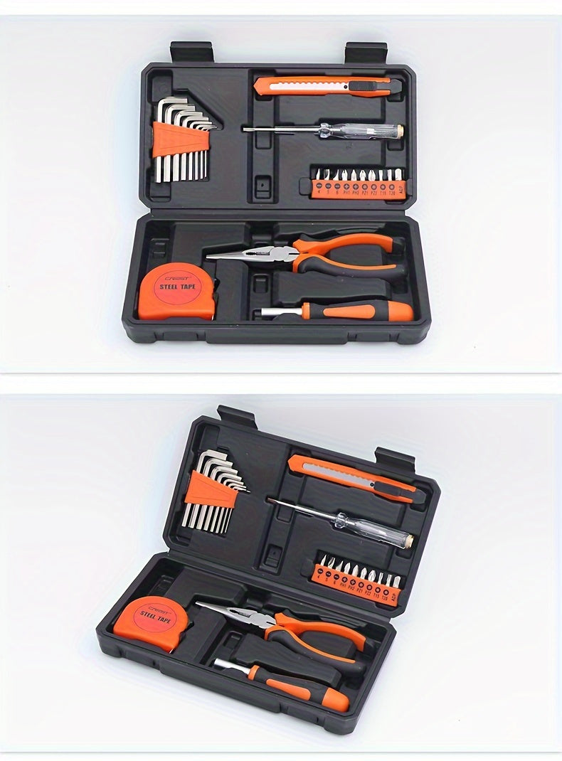 23pcs/138pcs Complete Home Maintenance Kit with Durable Steel Shell, Including