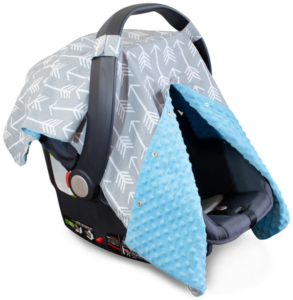 1pc Fit Car Seat Canopy for Youngsters, 2-Layer Breathable Polyester Stroller Cover,