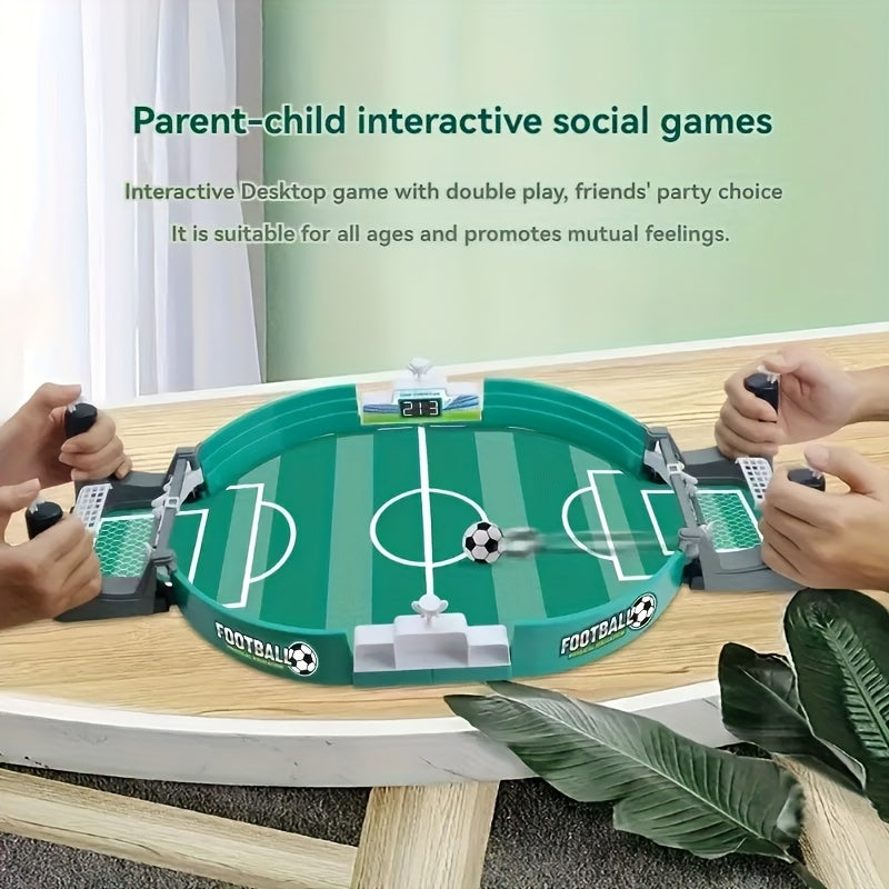 Desk Football -Youngsters Double Table Game Large Football Field Toy, Suitable for Christmas, Thanksgiving, Birthday Gifts