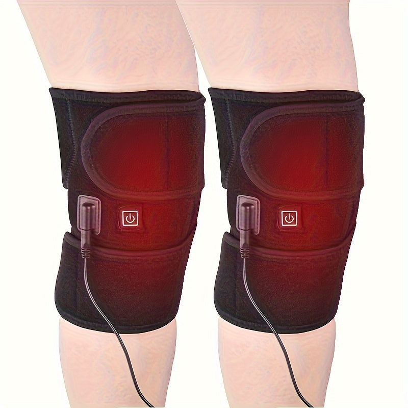 Heated Knee Massager for Relaxation & Warmth - USB Knee