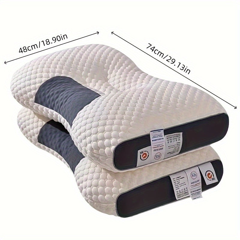 1pc/2pcs Neck Massage High Pillow Core,  Fit Cervical Vertebra Protection,