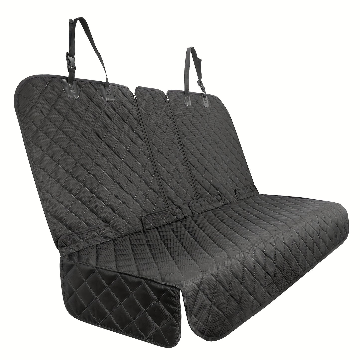 Back Seat Cover 60/40 Split Bench For Cars, Trucks, SUVs