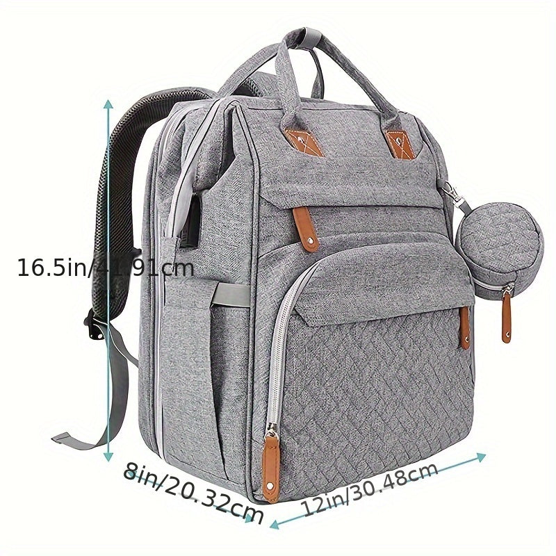 Diaper Bag Backpack, Diaper Bags, Shower Gifts, Multifunctional Diaper Backpack Large Capacity