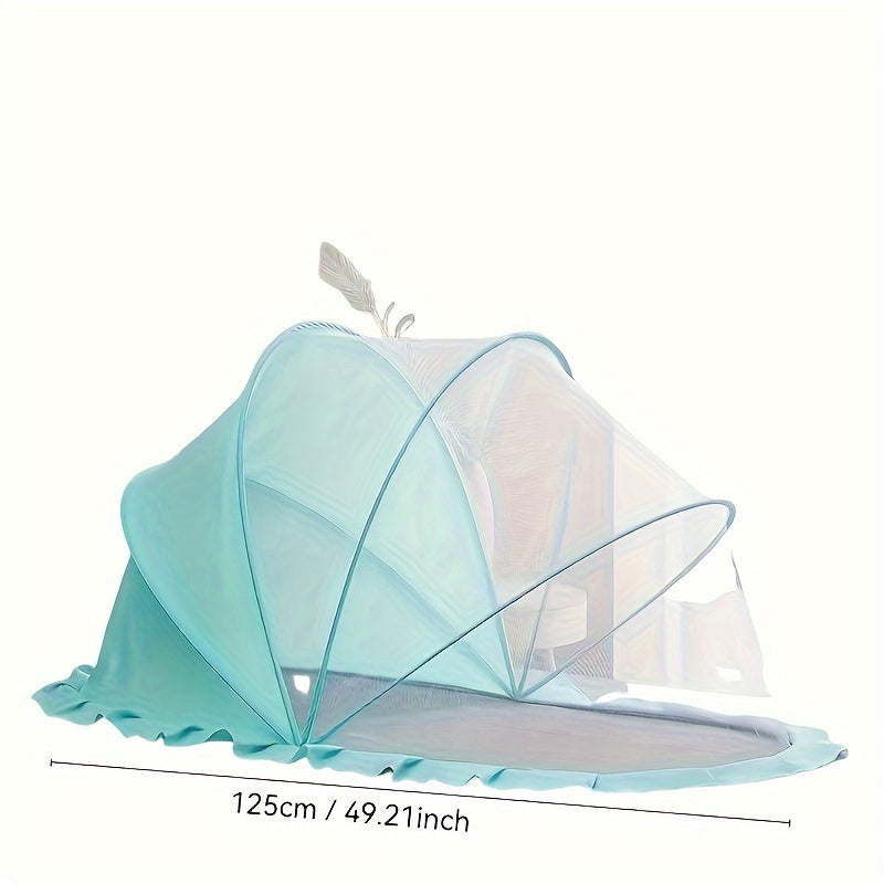 Foldable Youngsters Mosquito Net, Portable Youngsters Bed Canopy for Indoor/Outdoor Use