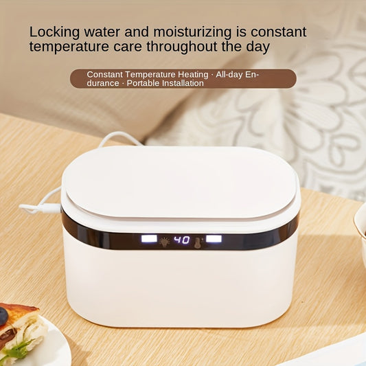 USB-Powered Portable Wet Wipe Warmer - Constant Temperature Heating, Moisturizing Dispenser for Travel & Car Use, Reusable