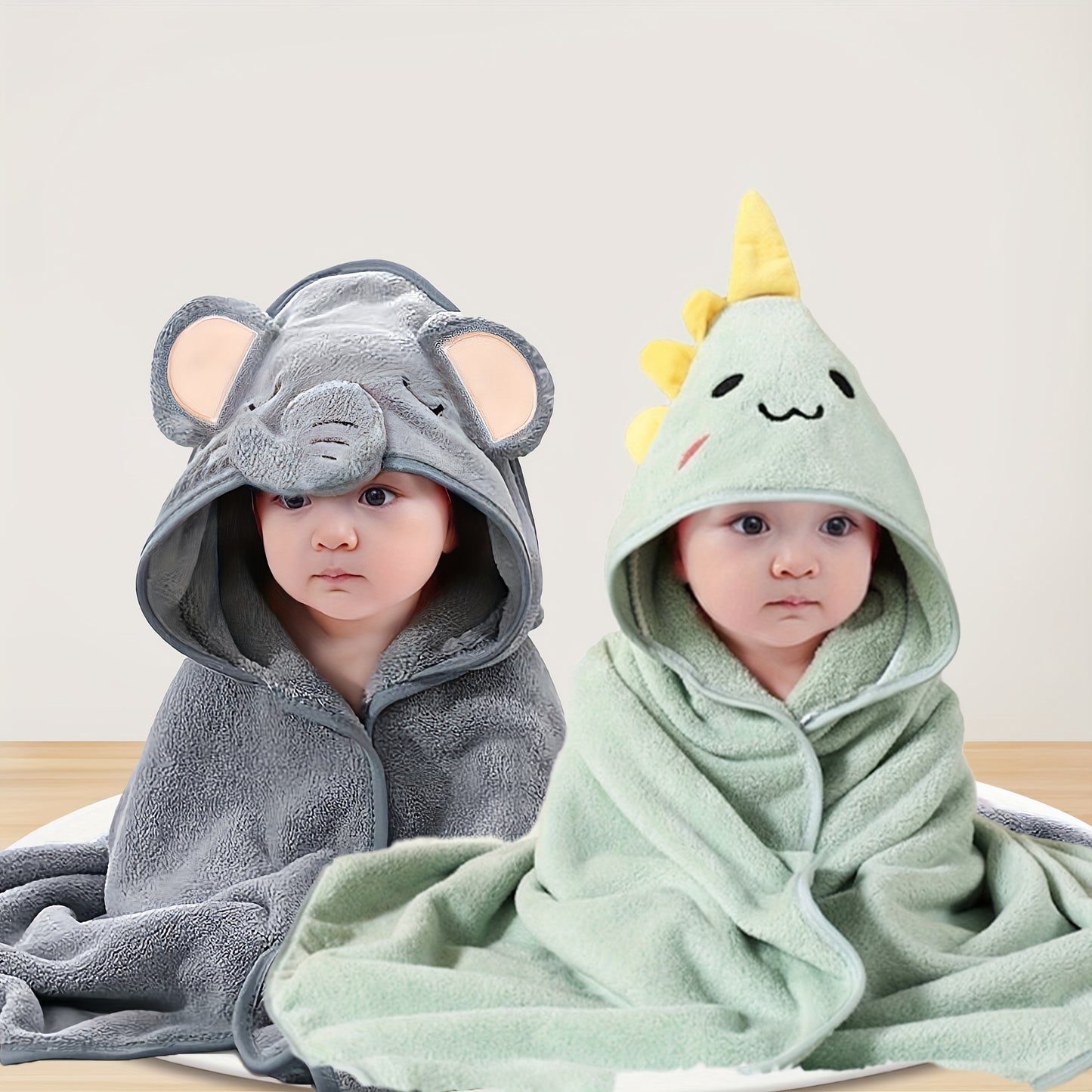 2pcs Kids' Cartoon Bath Towel, Perfect For All Seasons,