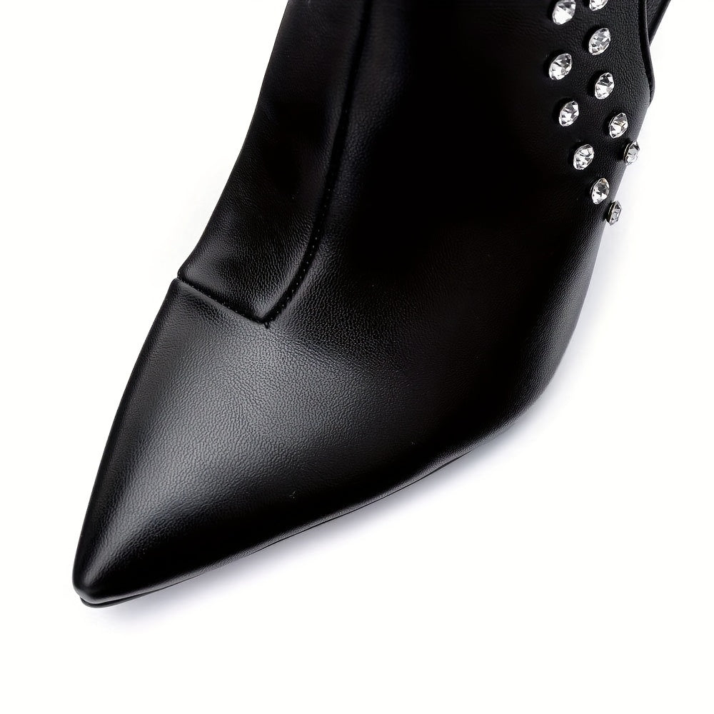 [Sexy Pointed Toe Booties] Women's Ankle Boots, Sexy Pointed Toe Booties
