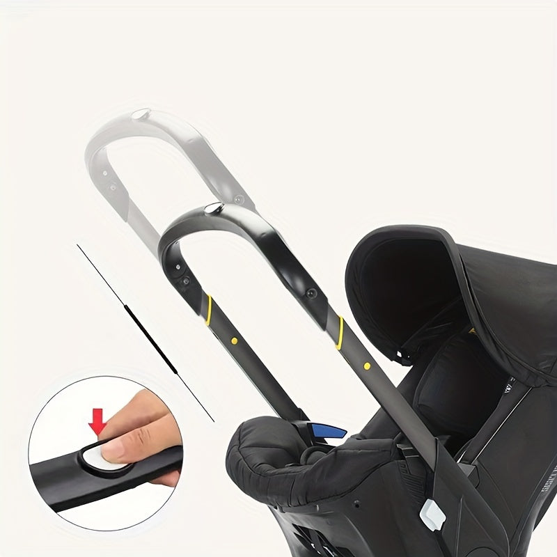 4 in 1 Baby Stroller, Adjustable Stroller with Awning, Portable Foldable Stroller, Suitable for 0-3 Years Old Baby,