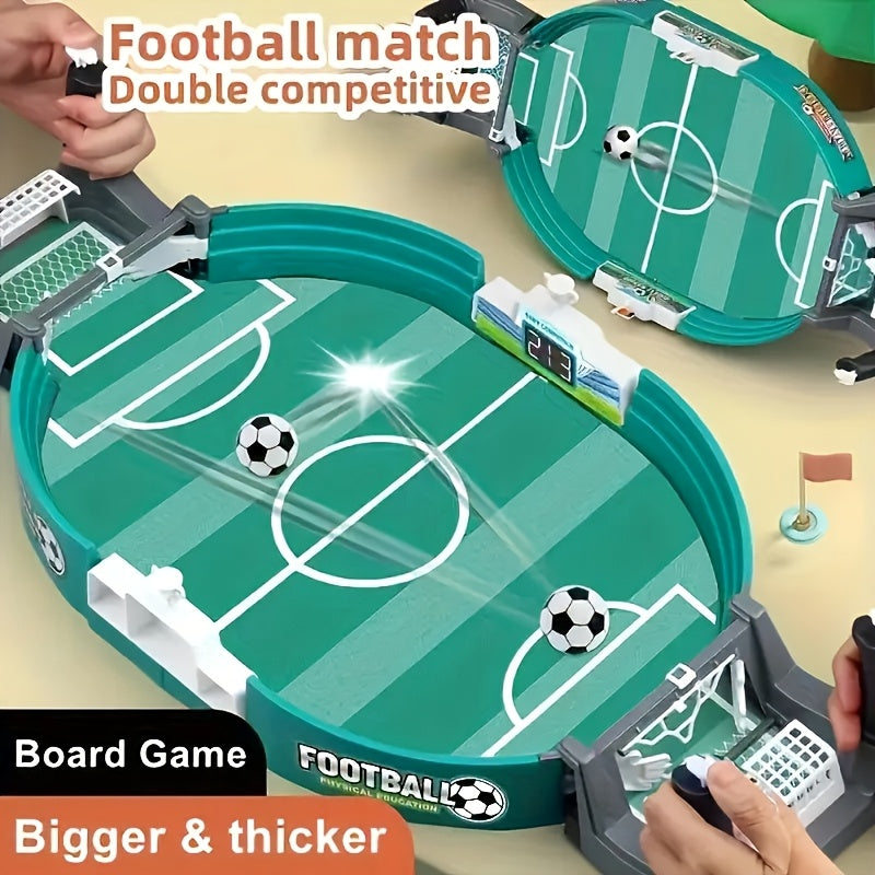 Desk Football -Youngsters Double Table Game Large Football Field Toy, Suitable for Christmas, Thanksgiving, Birthday Gifts