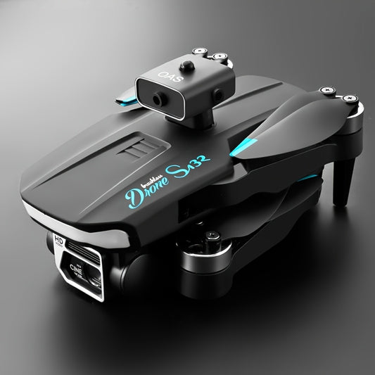 New GPS Quadcopter UAV Drone With Dual HD Cameras - Intelligent Obstacle Avoidance, One-Key Return, Brushless Motor-Perfect Gift For Adults And Teenagers, Ideal For Aerial Photography And Exploration