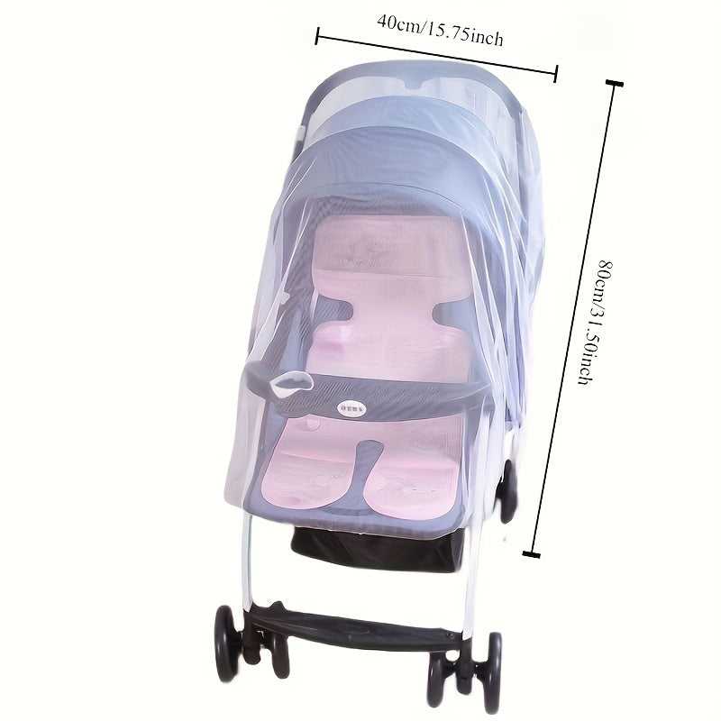 Infant Stroller Insect Netting - Mosquito and Bug Protection Cover, for Ages 0-3 Years