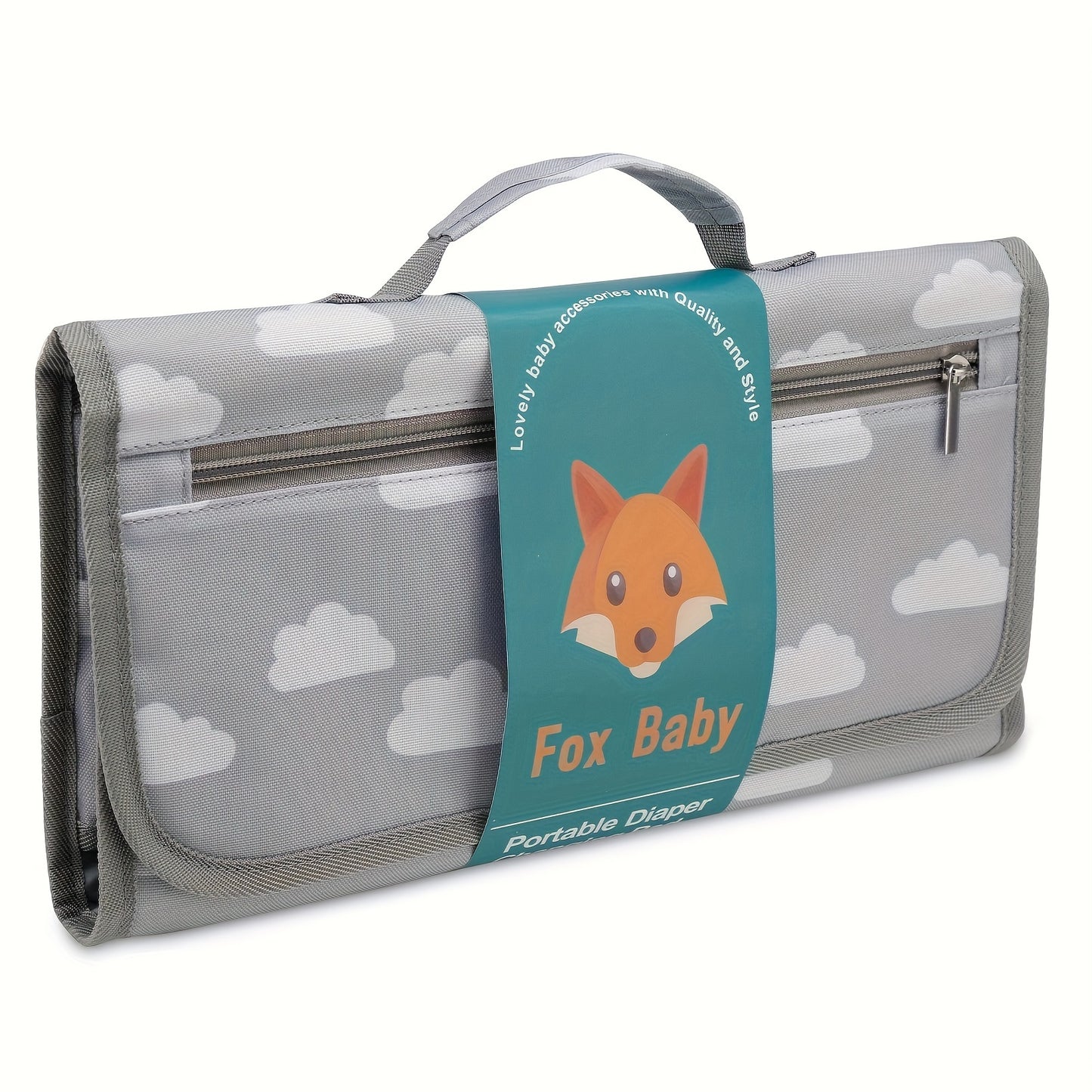 Portable Changing Pad For Baby Diaper Bag Or Changing Table Pad.One-Hand Diaper Change Pad. Waterproof Travel Changing Pad.