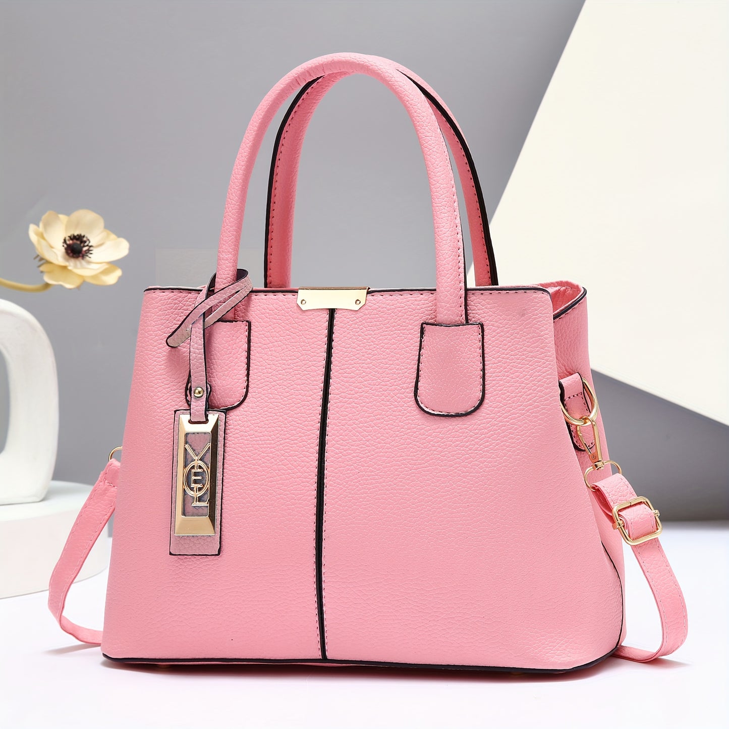 Large Capacity Handbag Fashionable Versatile Single Shoulder Crossbody Bag