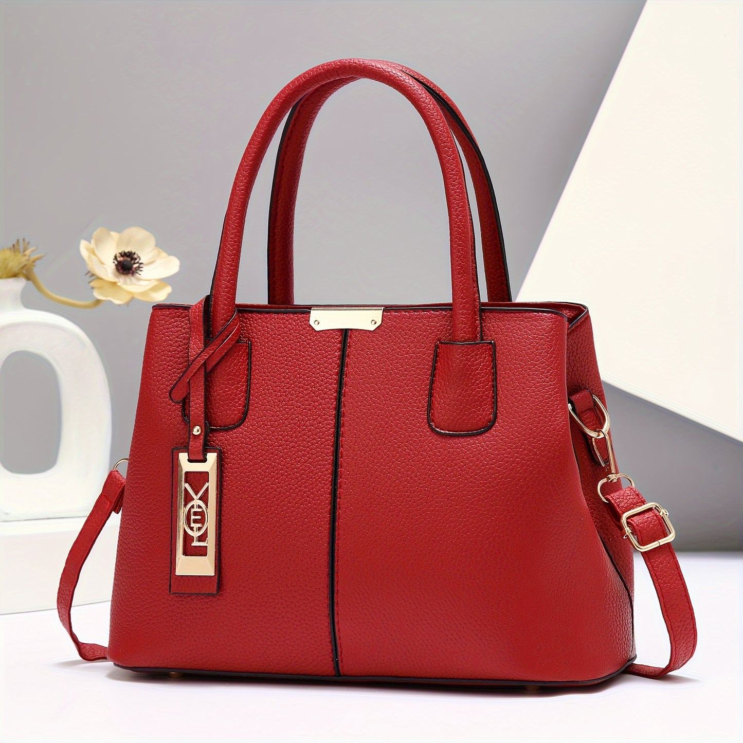 Large Capacity Handbag Fashionable Versatile Single Shoulder Crossbody Bag