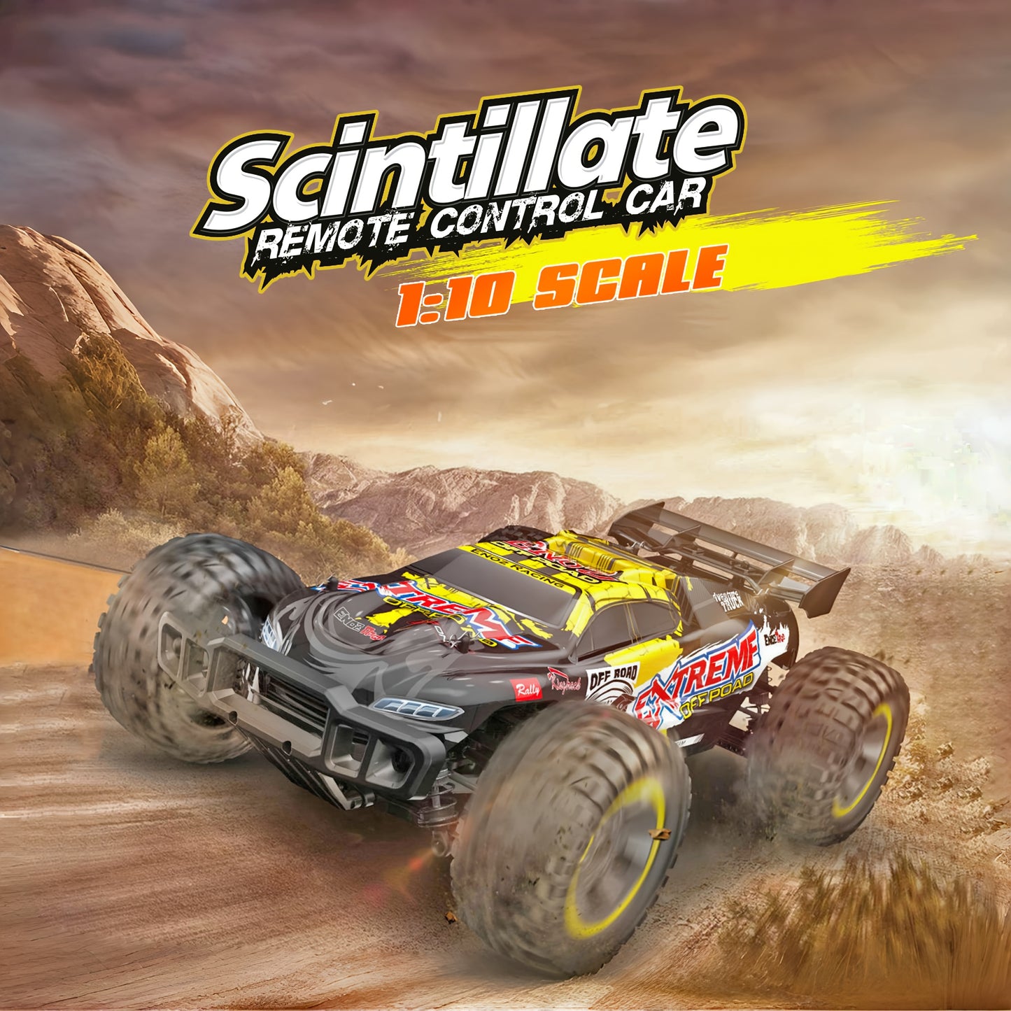 Remote Control High-speed OFF-ROAD Vehicle, Three-IN-one Control