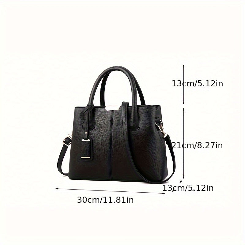 Large Capacity Handbag Fashionable Versatile Single Shoulder Crossbody Bag