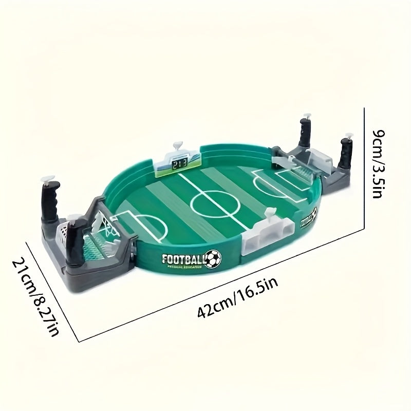 Desk Football -Youngsters Double Table Game Large Football Field Toy, Suitable for Christmas, Thanksgiving, Birthday Gifts