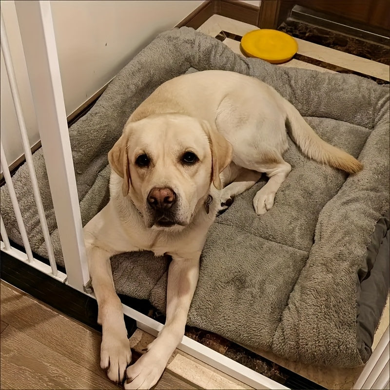 Extra Large Plush Dog Bed Sofa Cat Nest Dog Cage Mat,