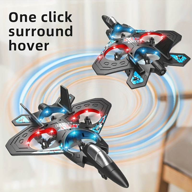 Drone With Rechargeable Battery, Quadcopter Altitude Control, Remote Control Toy For Beginners, Indoor And Outdoor Gifts, Fighter Jet, Toys For Boys And Girls,