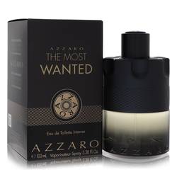 Azzaro The Most Wanted Cologne 3.4 oz EDT Intense Spray for men.Gift.