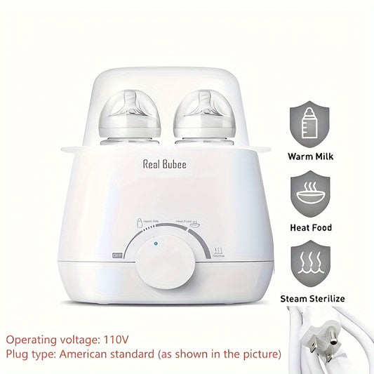 Bottle Warmer, Or Formula, 8-in-1 Double Bottle Milk Warmer For Baby, Smart Temperature Control,, Bottle Warmers For All Bottles