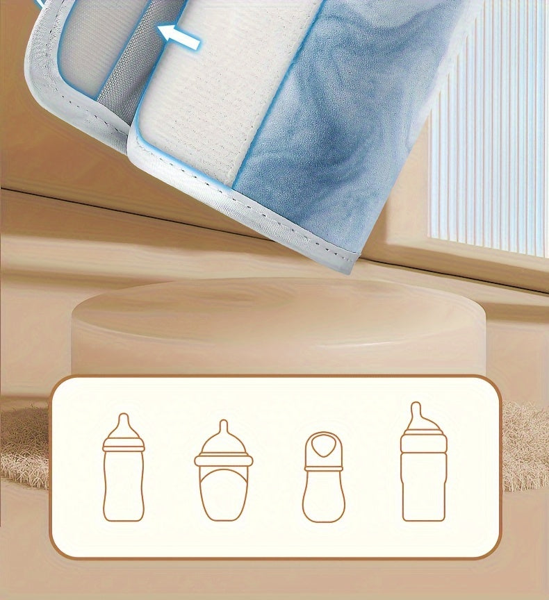 Intelligent Bottle Warmer Sleeve with 21 Temperature Settings and Smart Display, Universal most baby bottle.