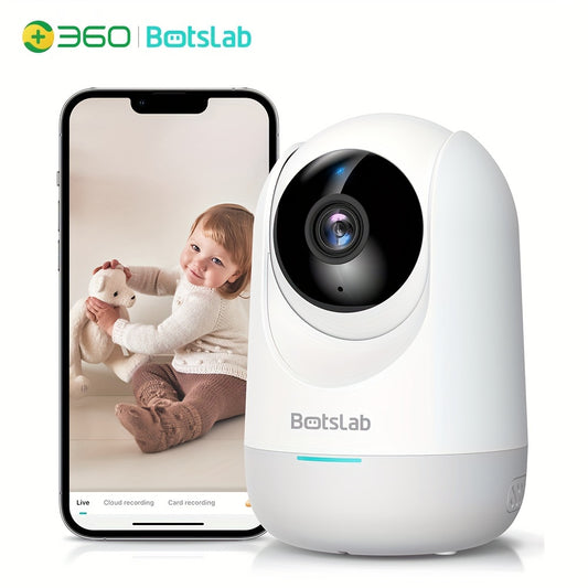 2K Baby Security Camera - Smart Body Motion Detection, Night Vision,