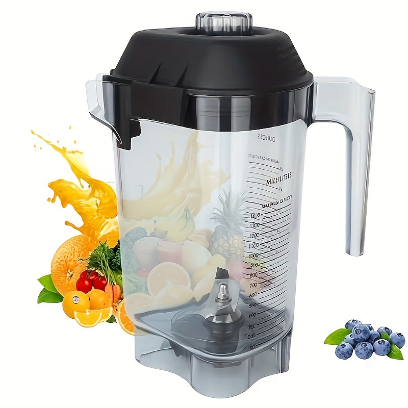 48OZ Blender Cup Container Replacement Compatible Blender Pitcher The Quiet One VM0145 Drink Machine Advance And Touch & Go Commercial Blender Jar Accessories