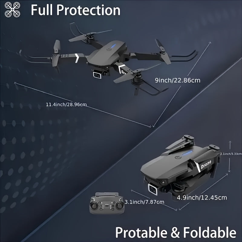 2024 Hot E88PRO Dual Camera Aerial Photography Drone Foldable Quadcopter