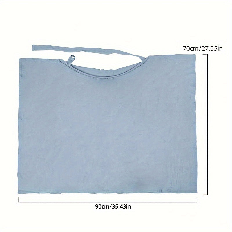 Soft and Breathable Nursing Cover-Up: Perfect for Breastfeeding on the Go - Made with Polyester Fiber