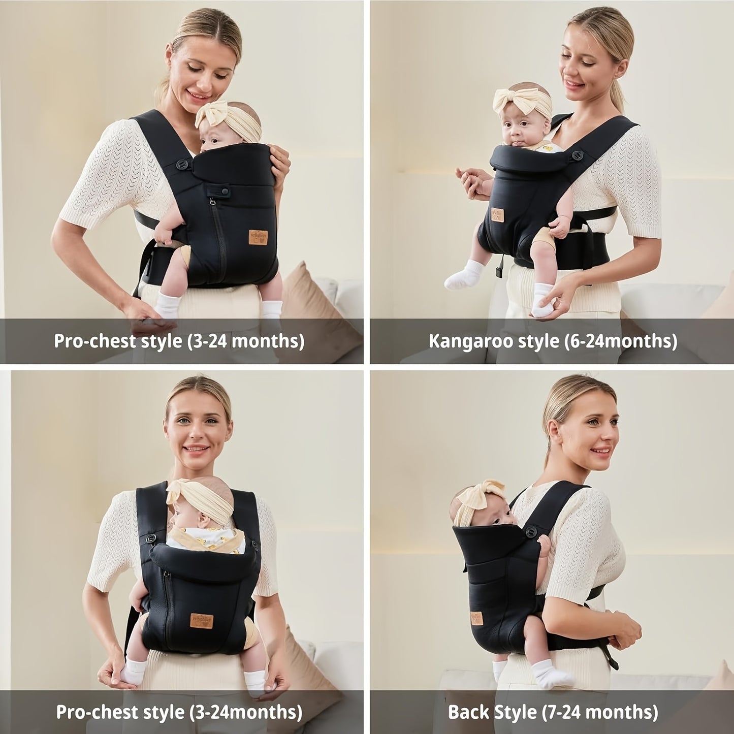 Baby Carrier Newborn Toddler Wrap Carrier Perfect For Infants Chest Sling For Babies Gift