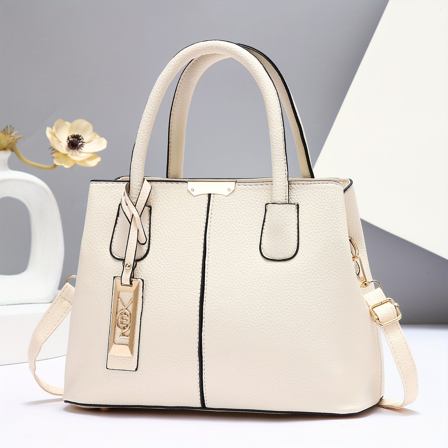 Large Capacity Handbag Fashionable Versatile Single Shoulder Crossbody Bag