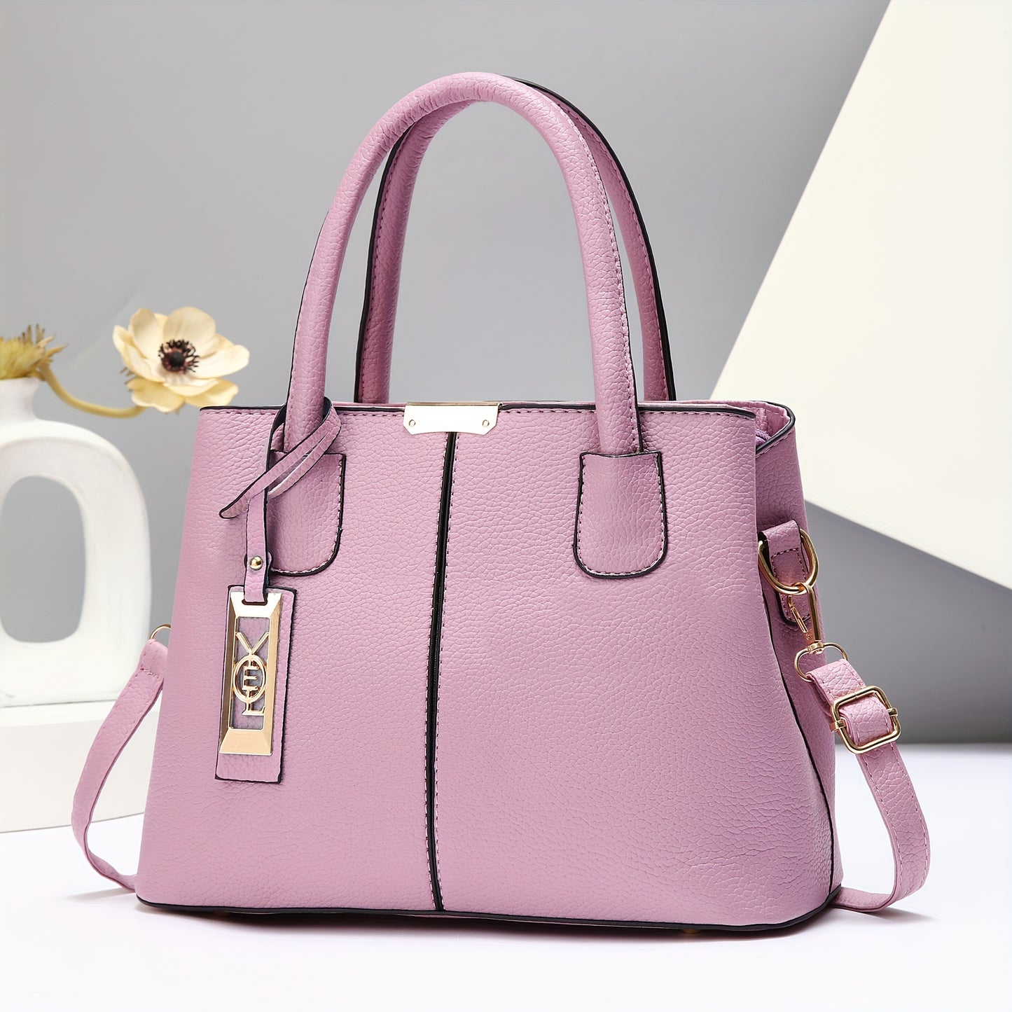 Large Capacity Handbag Fashionable Versatile Single Shoulder Crossbody Bag