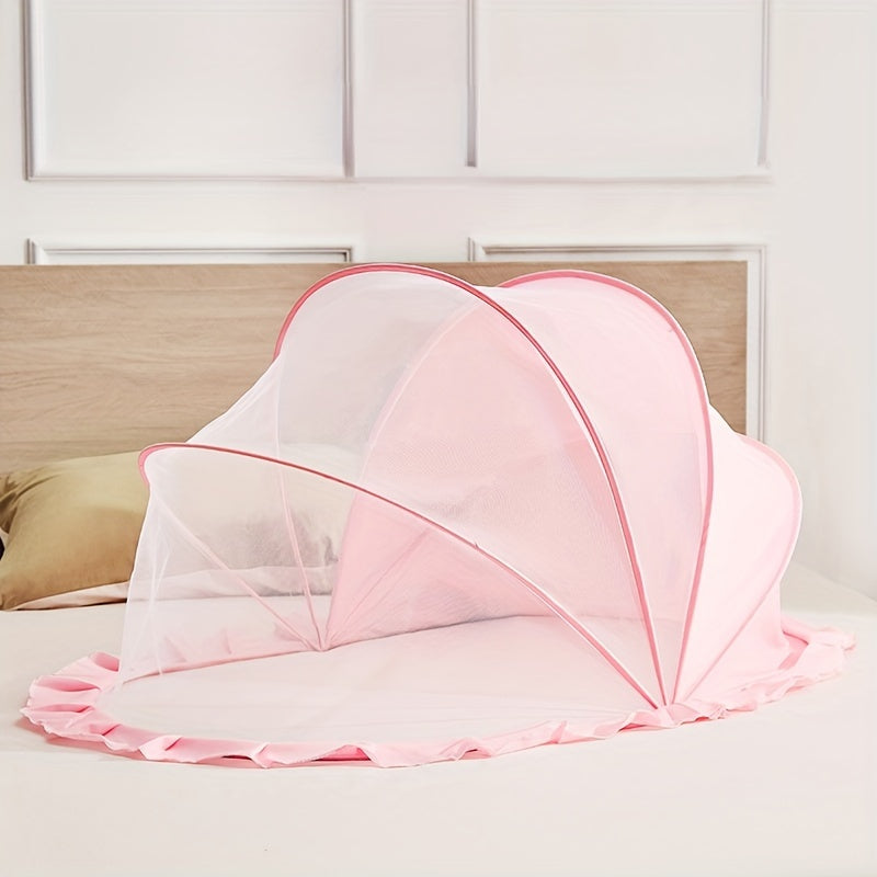 Foldable Youngsters Mosquito Net, Portable Youngsters Bed Canopy for Indoor/Outdoor Use