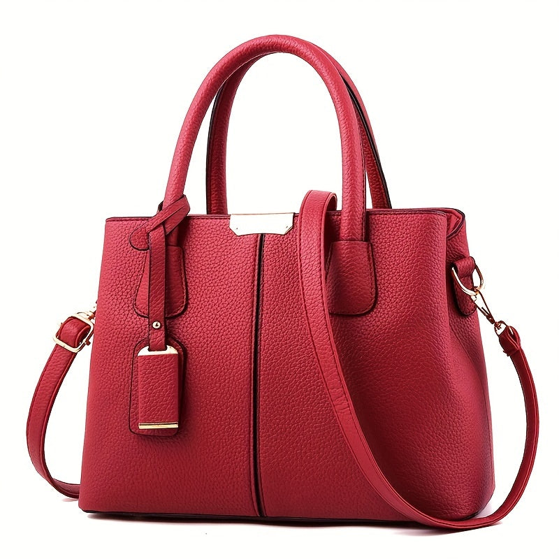 Large Capacity Handbag Fashionable Versatile Single Shoulder Crossbody Bag