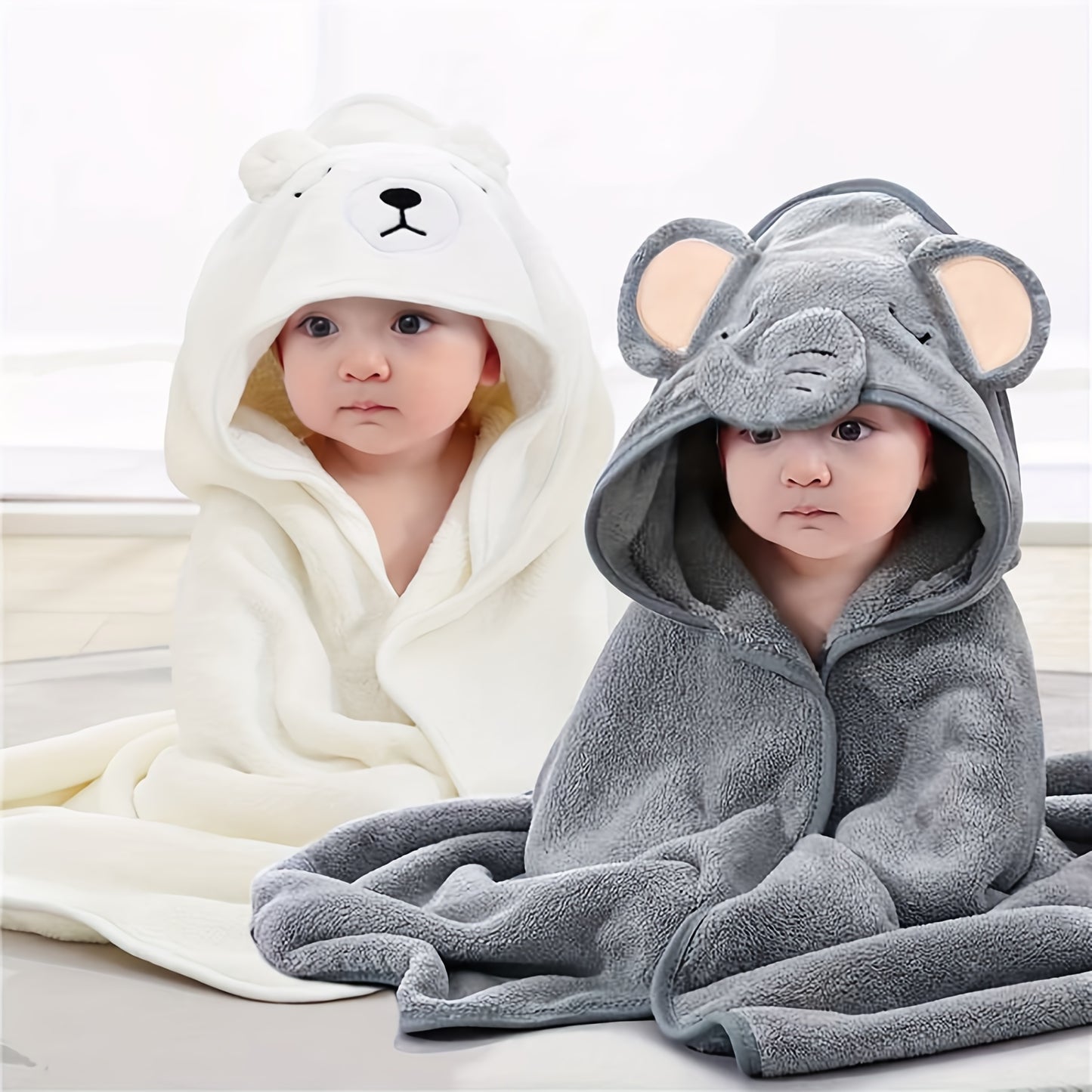 2pcs Kids' Cartoon Bath Towel, Perfect For All Seasons,