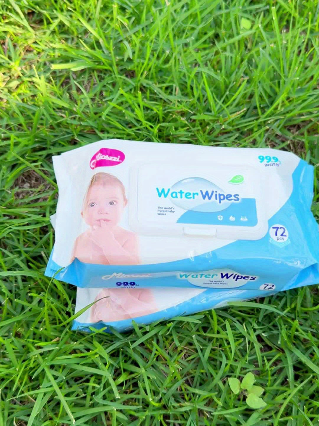 504 pcs Baby Wet Wipes Pure Water Unscented & Hypoallergenic For Plant Fibers Cleaning Wet Wipes