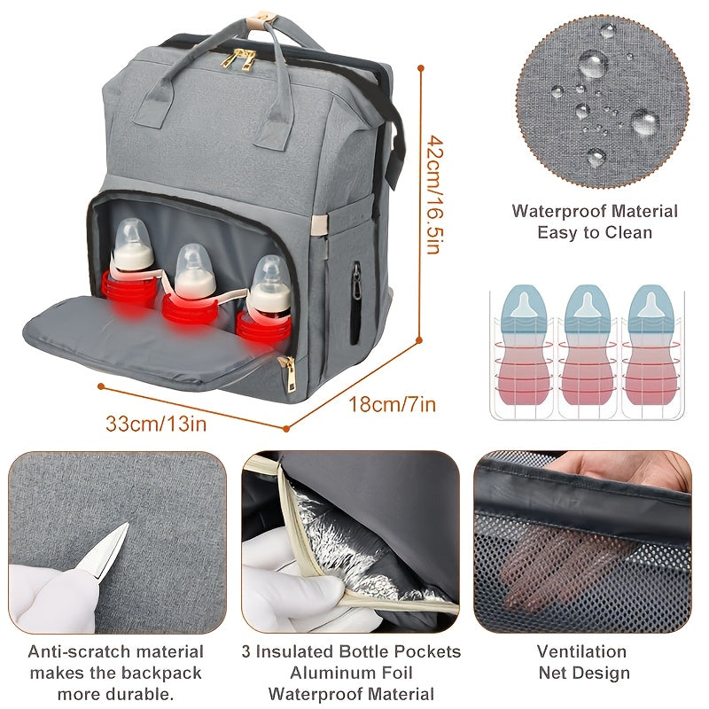 Stylish & Durable Diaper Backpack for Moms