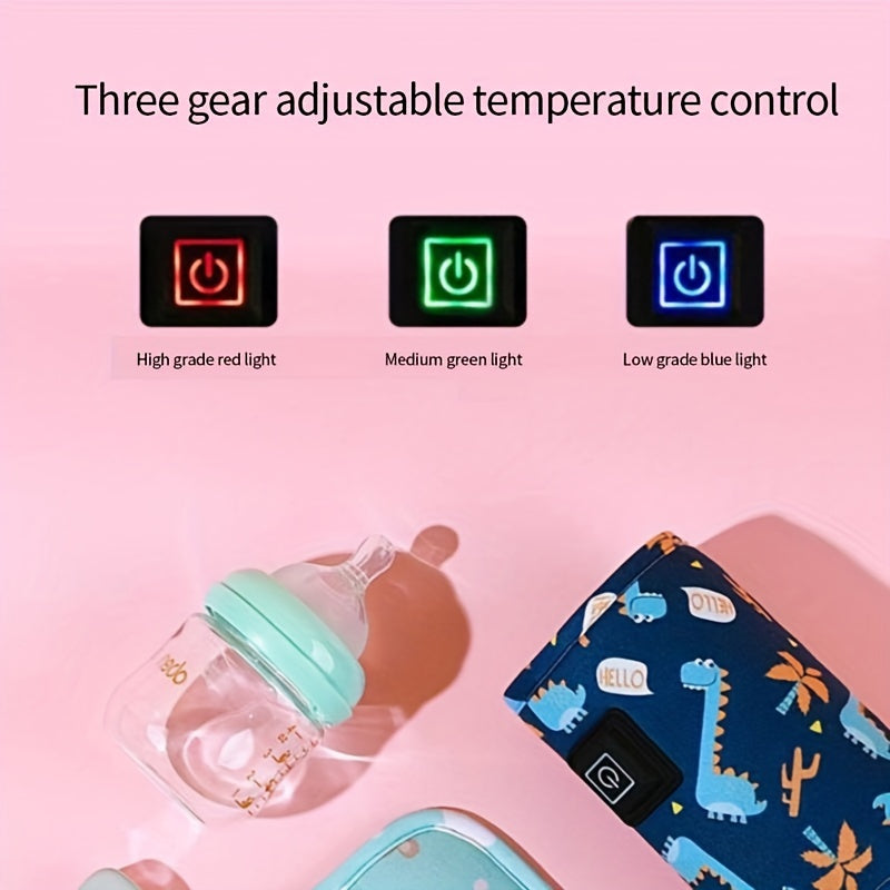 USB Milk Water Warmer, Travel Stroller Insulated Bag, Nursing Bottle Heater