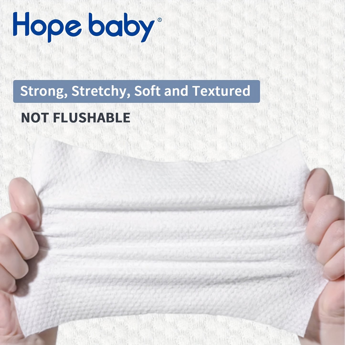 HOPE BABY 480 Ct Toddler Diaper Wipes, Baby Wipes Sensitive Pure Wet Wipes Protection With Flip Top Dispenser, Hypoallergenic, Pack Of 6